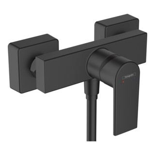 hansgrohe Brause-Einhebelmischer Vernis Shape AP, 1 Verbraucher, mattschwarz