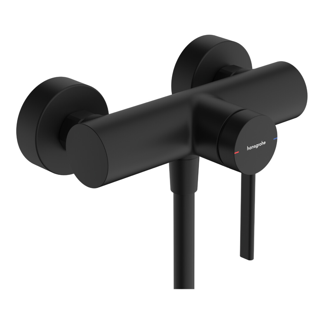 hansgrohe Brause-Einhebelmischer Zesis S AP, schwarz matt