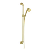 hansgrohe Brause-Set Axor Front 900mm, m Handbrause, 85mm, 1j, brush. brass