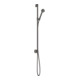 hansgrohe Brause-Set Axor One EcoSmart m Wandanschluss, 75mm, 1j, brush. bla vc-1