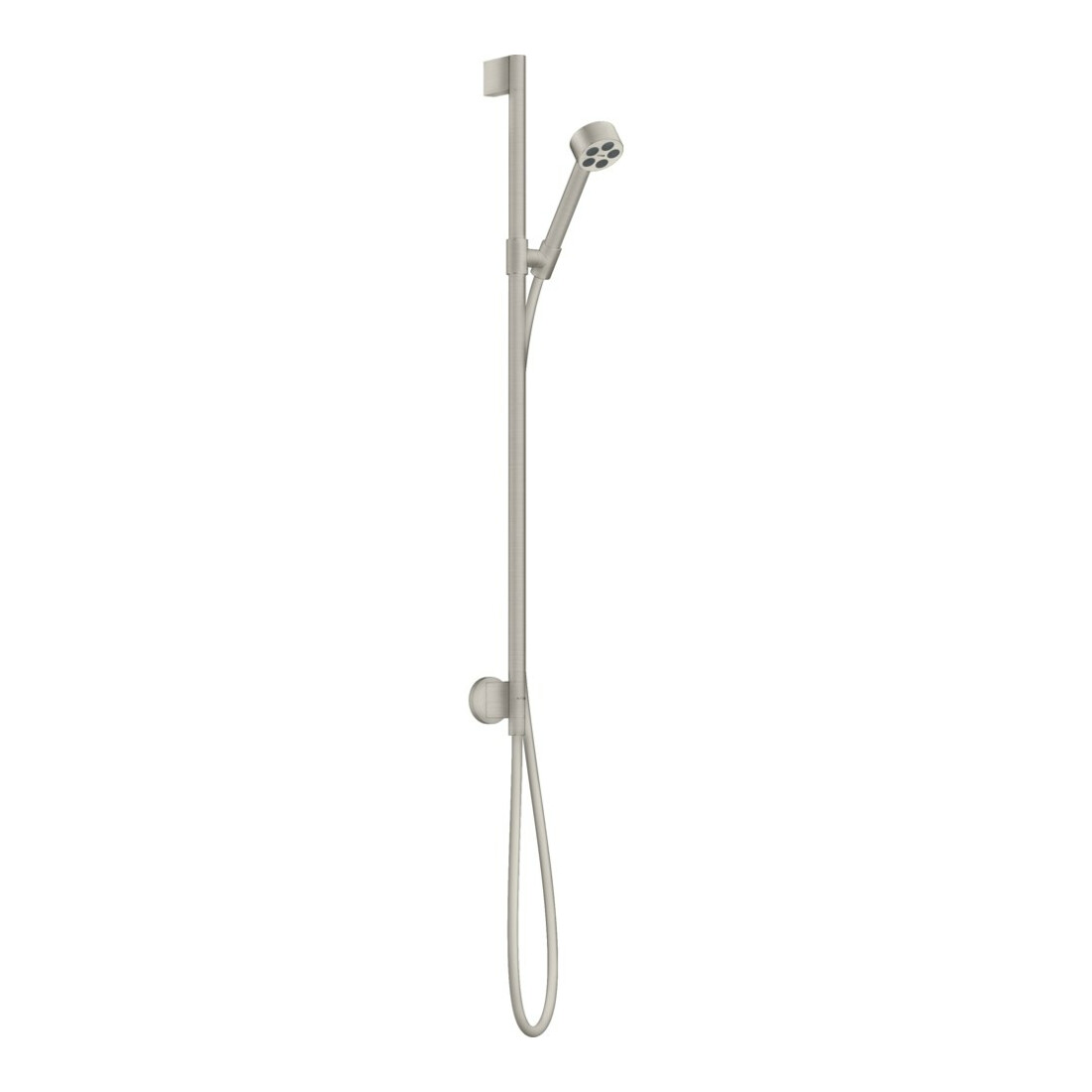 hansgrohe Brause-Set Axor One EcoSmart m Wandanschluss, 75mm, 1j, Edelstahl-Optik