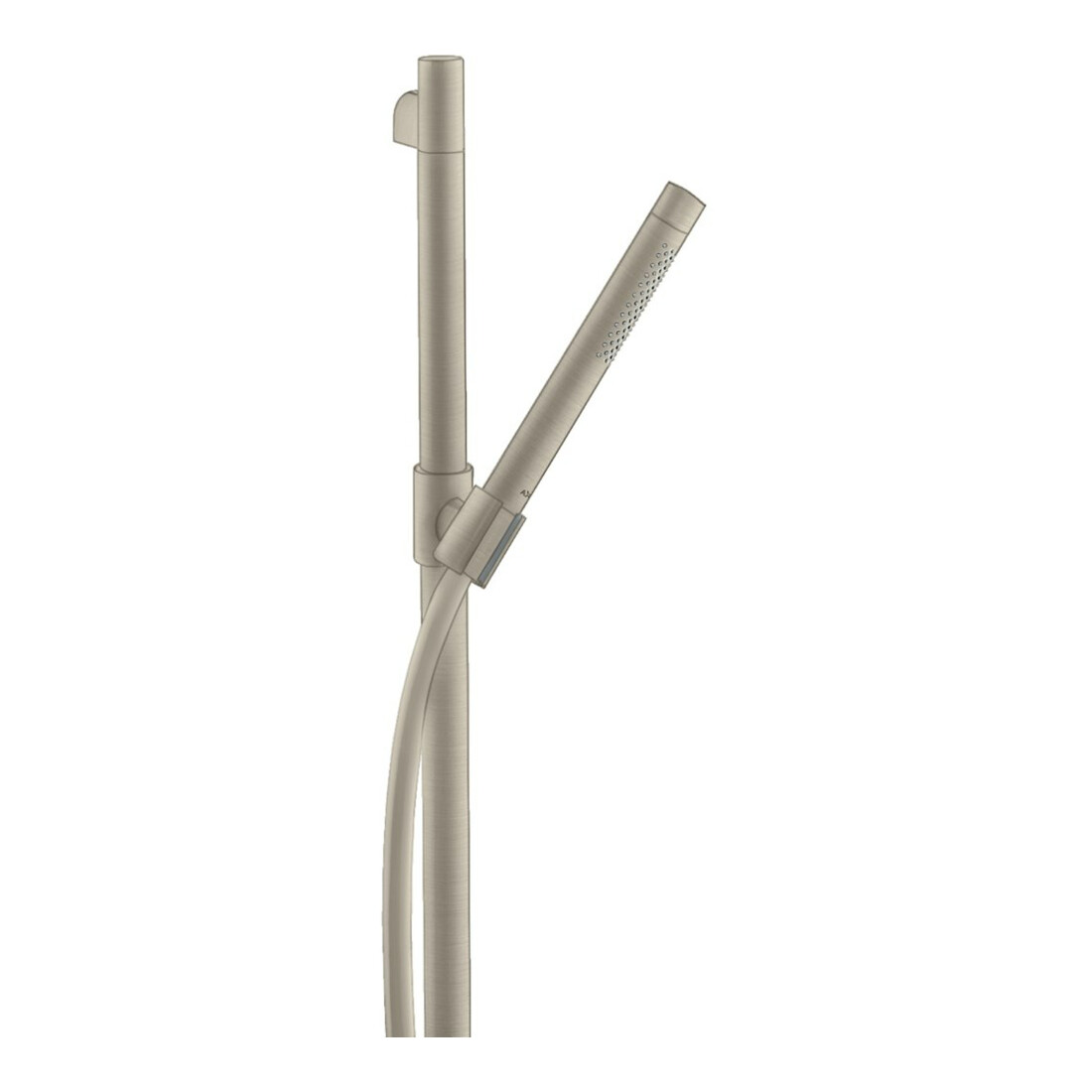 hansgrohe Brause-Set Axor Starck 900mm, m Stabhandbrause, 2jet, brush. ni.