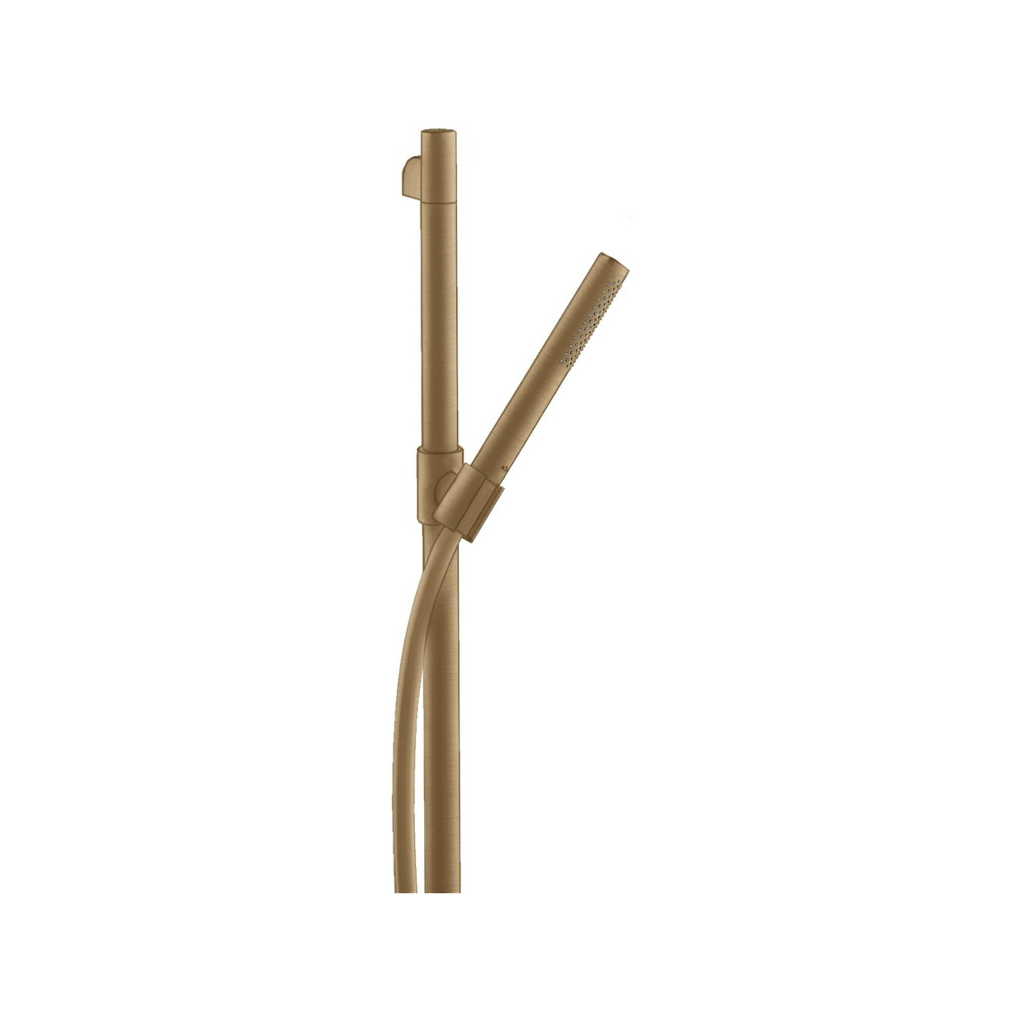 hansgrohe Brause-Set Axor Starck EcoSmart 900mm, m Stabhandbrause, 1j, brushed bronze