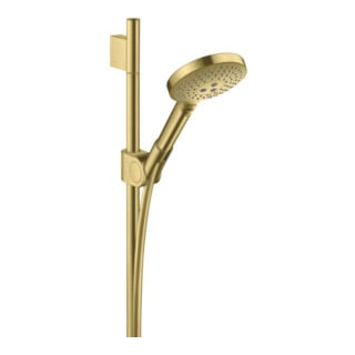 hansgrohe Brause-Set Axor Uno 900mm, m Handbrause, 120mm, 3jet, brush. br
