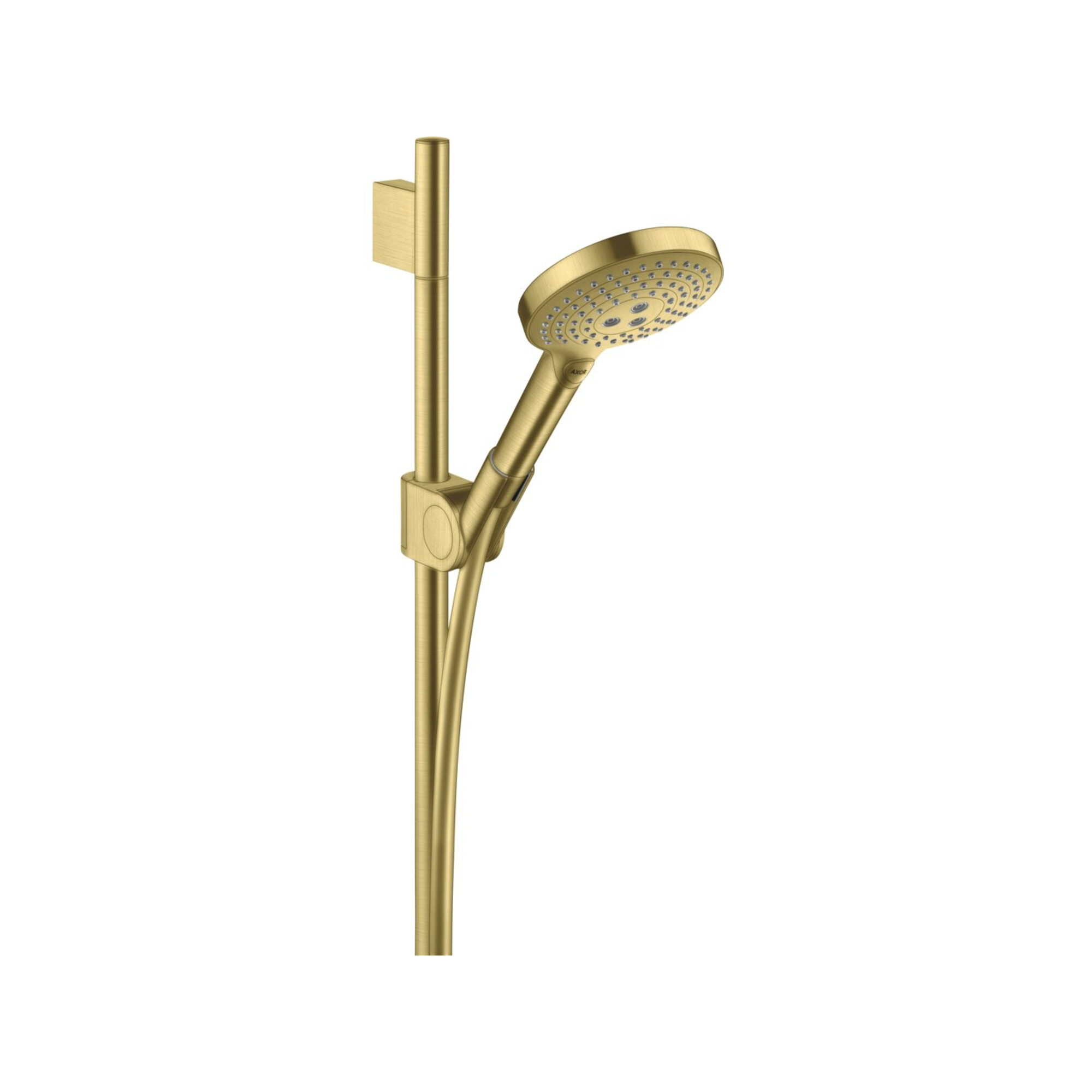 hansgrohe Brause-Set Axor Uno 900mm, m Handbrause, 120mm, 3jet, brush. br