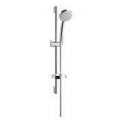hansgrohe Brause-Set Croma 100 Var. EcoSm. 668mm Brausestange, 9 l/min, chrom