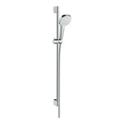 hansgrohe Brause-Set Croma Select E 959mm Brausestange, 1jet, weiß/chrom-1
