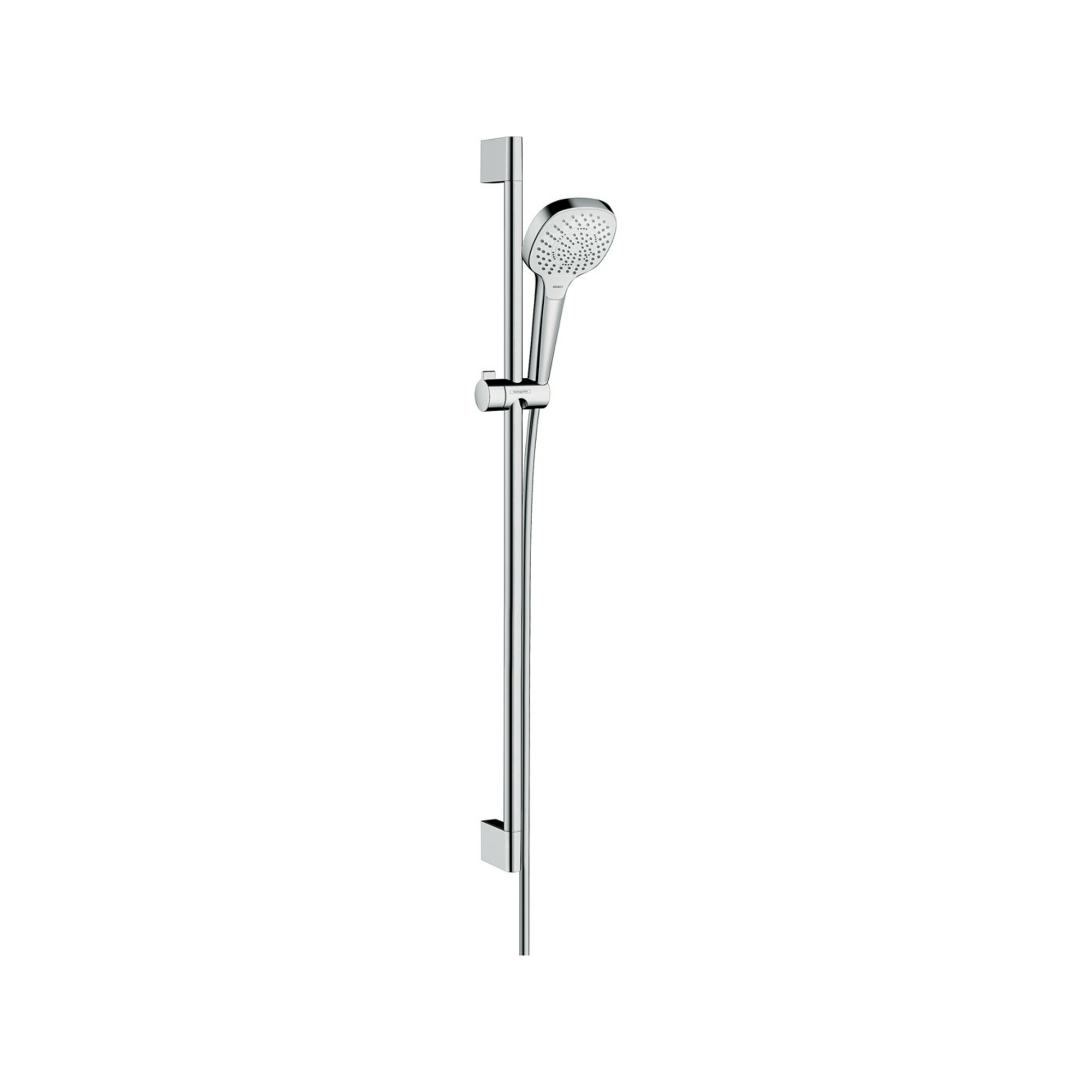 hansgrohe Brause-Set Croma Select E Multi 959mm Brausestange, weiß/chrom