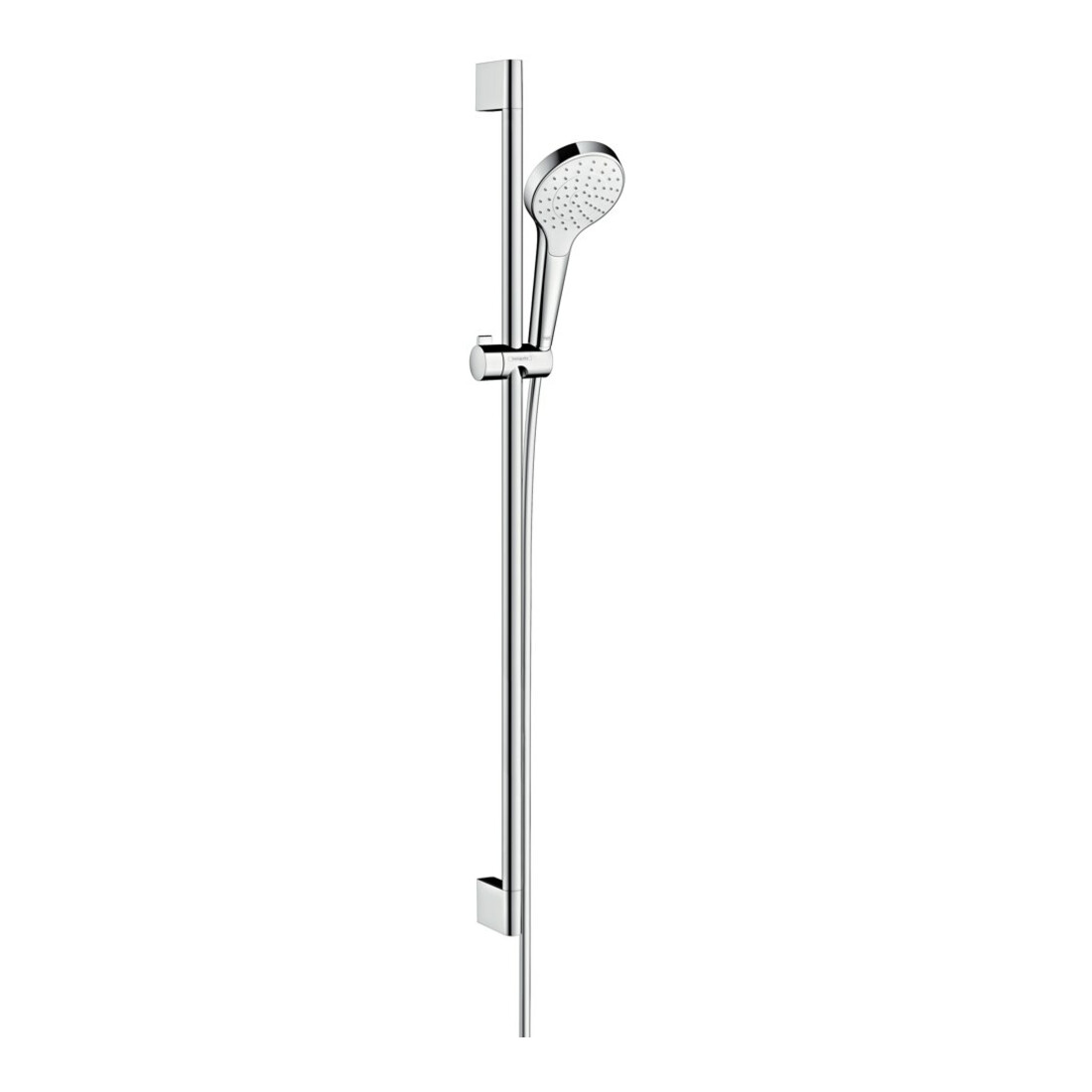 hansgrohe Brause-Set Croma Select S 959mm Brausestange, 1jet, weiß/chrom