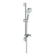hansgrohe Brause-Set Crometta 669mm Brausestange, weiß/chrom-3