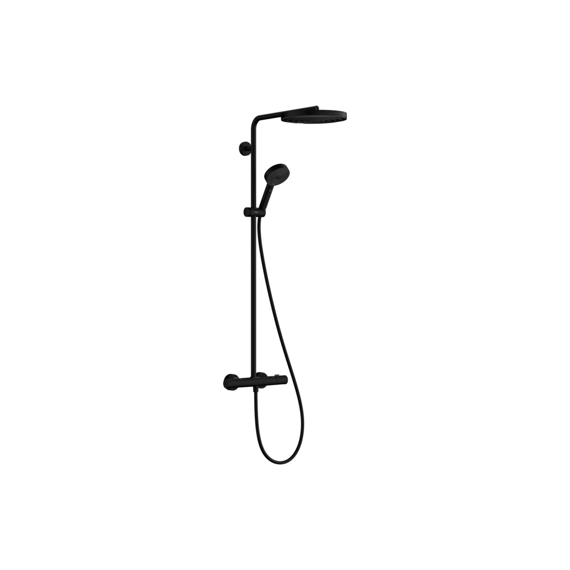 hansgrohe Brause-Set Pulsify S Puro m TH, 2 Verbaucher, 11,2 l/m., matt-sw