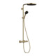 hansgrohe Brause-Set Pulsify S Puro m TH, 2 Verbaucher, 8 l/m., brush. bron-1