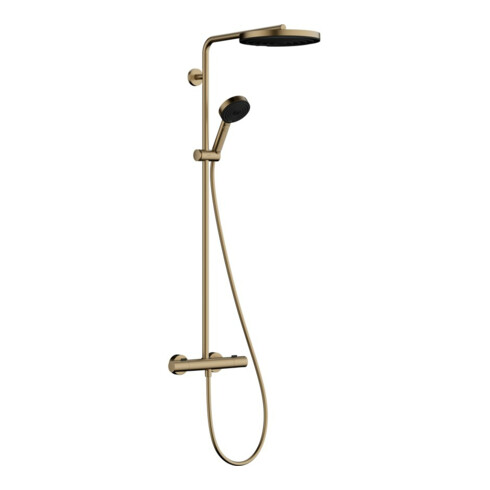 hansgrohe Brause-Set Pulsify S Puro m TH, 2 Verbaucher, 8 l/m., brush. bron