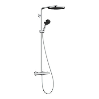hansgrohe Brause-Set Pulsify S Puro m Thermostat, 2 Verbaucher, 11,2 l/m., chrom