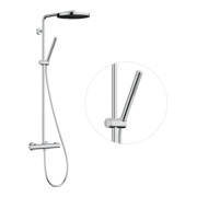 hansgrohe Brause-Set Pulsify S Puro m Thermostat, 2 Verbaucher, 11,2 l/m., chrom-3