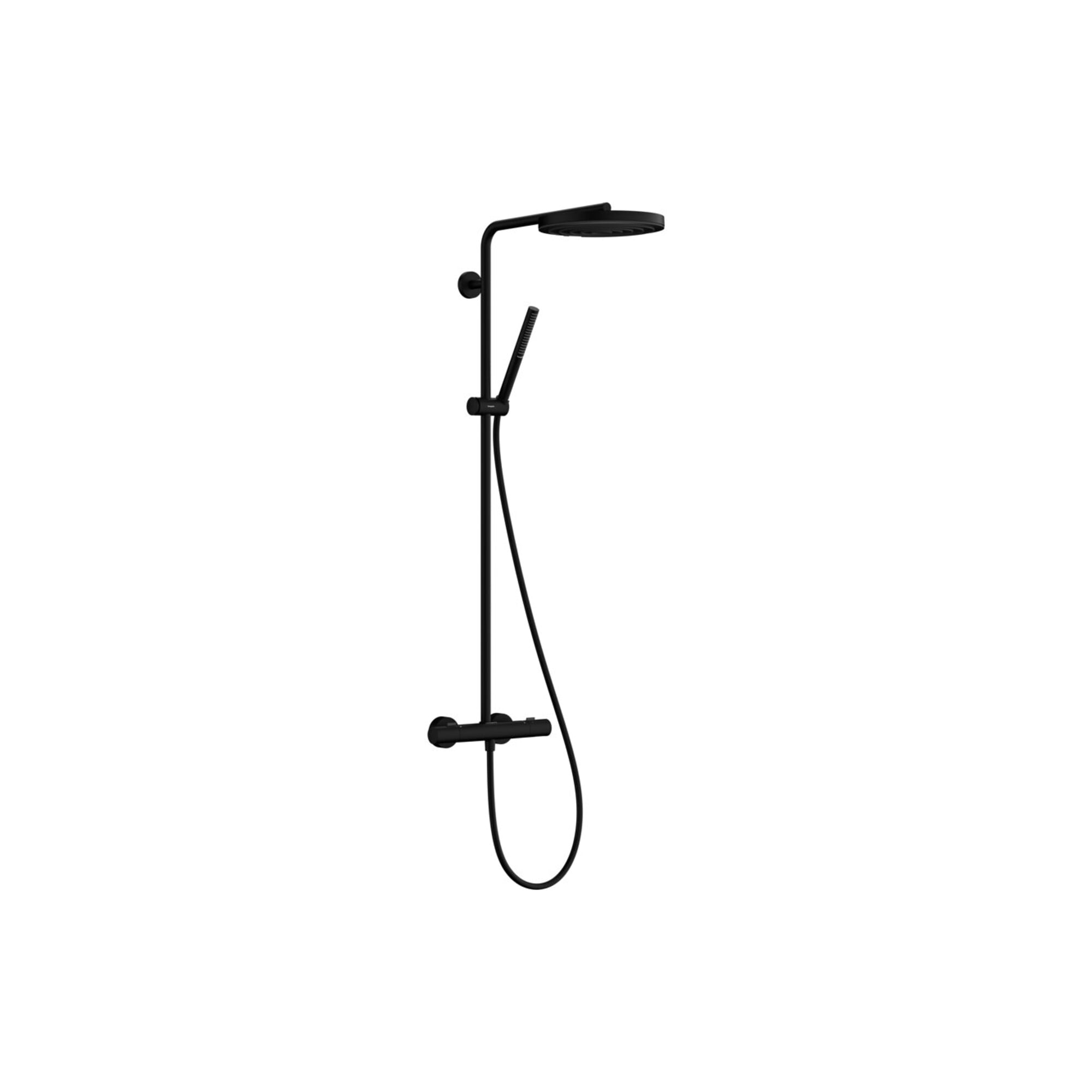 hansgrohe Brause-Set Pulsify S Puro m Thermostat, 2 Verbaucher, 8 l/m., matt-sw