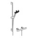 hansgrohe Brause-Set Pulsify Select S 669mm Brausestange + Handbrause, 3jet, chrom-1