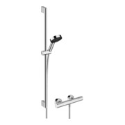hansgrohe Brause-Set Pulsify Select S 959mm Brausestange + Handbrause, 3jet, chrom