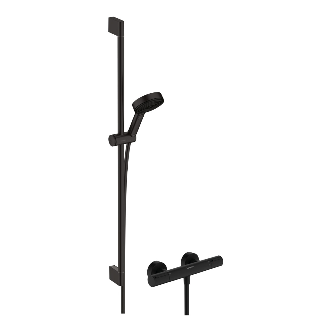 hansgrohe Brause-Set Pulsify Select S 959mm BrSt + Handbrause, 3jet, matt-sw