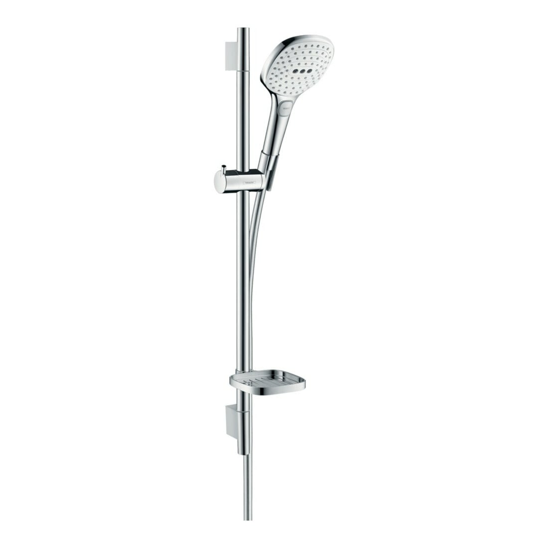 hansgrohe Brause-Set Raindance Select E 120 718mm Brausestange, weiß/chrom, 3jet