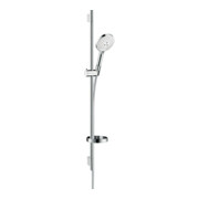 hansgrohe Brause-Set Raindance Select S 120 1008mm Brausestange, weiß/chrom, 3jet-1