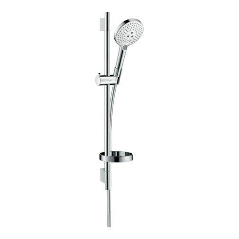 hansgrohe Brause-Set Raindance Select S 120 718mm Brausestange, weiß/chrom, 3jet