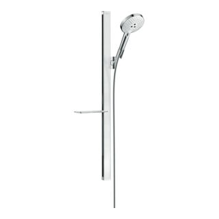 hansgrohe Brause-Set Raindance Select S 945mm Brausestange, weiß/chrom, 3jet