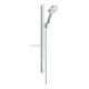 hansgrohe Brause-Set Raindance Select S 945mm Brausestange, weiß/chrom, 3jet-1