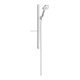 hansgrohe Brause-Set Raindance Select S 945mm Brausestange, weiß/chrom, 3jet-3