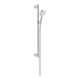 hansgrohe Brause-Set Raindance Select S 990mm Brausestange, weiß/chrom, 3jet-3