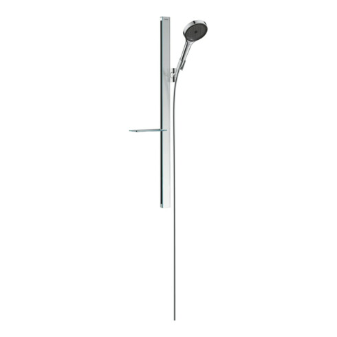hansgrohe Brause-Set Rainfinity 130 945mm BrSt + Schale, 3jet, 14 l/m., chr