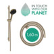 hansgrohe Brause-Set Rainfinity 669mm, EcoSmart, brushed bronze-3