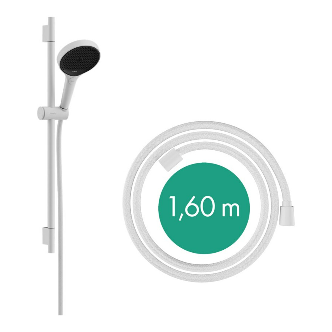 hansgrohe Brause-Set Rainfinity 669mm, mattweiß