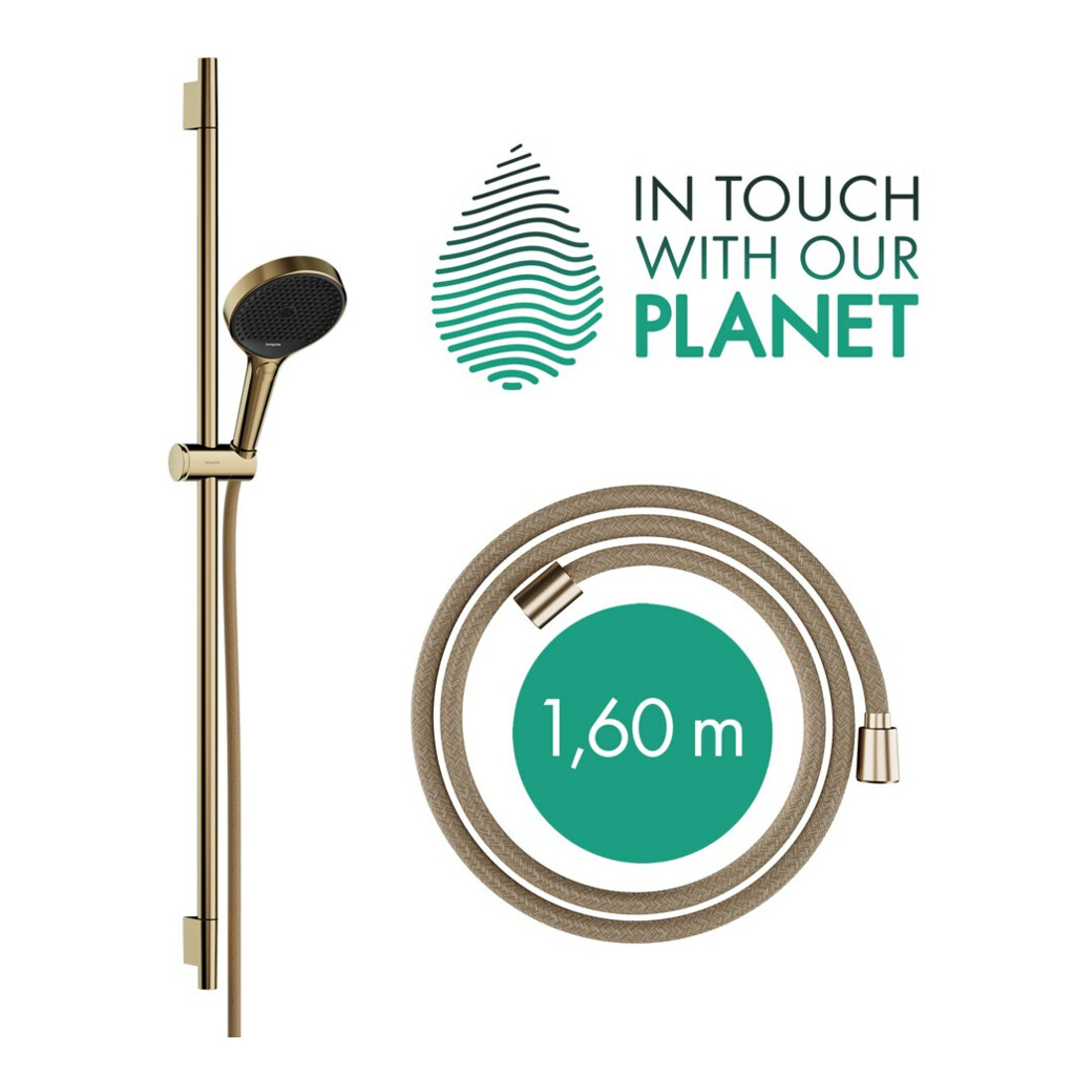 hansgrohe Brause-Set Rainfinity 959mm, EcoSmart, brushed bronze