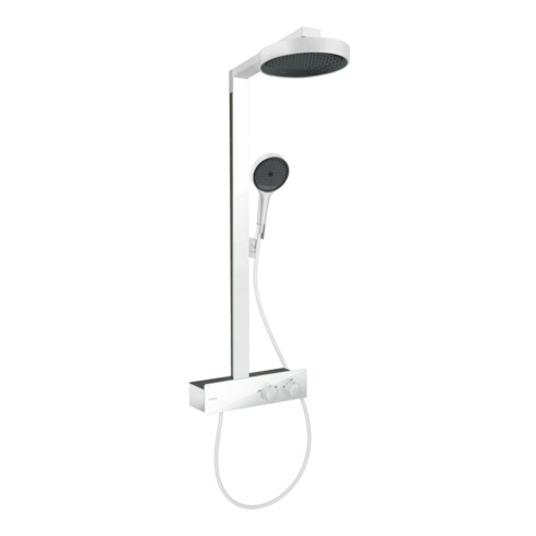 hansgrohe Brause-Set Rainfinity m Thermostat, Brausekopf 250mm, mattweiß
