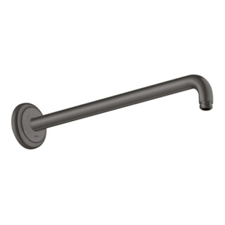 hansgrohe Brausearm 389mm, 90G Wi, Wandmont., brush. bla vc