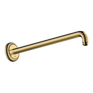 hansgrohe Brausearm 389mm, 90G Wi, Wandmont., pol. gol opt