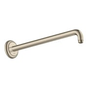 hansgrohe Brausearm 389mm, 90G Wibef., Wandmont., brush. ni.-4
