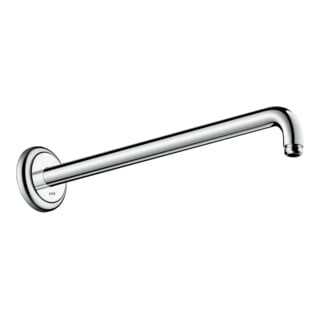 hansgrohe Brausearm 389mm, 90Grad Winkel, Wandmontage, chrom