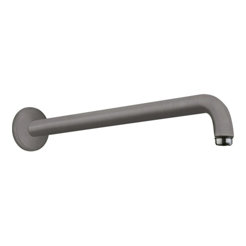 hansgrohe Brausearm 389mm, Wandmontage, brushed Black Chrome