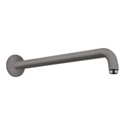 hansgrohe Brausearm 389mm, Wandmontage, brushed Black Chrome