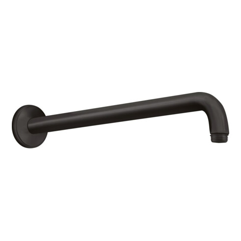 hansgrohe Brausearm 389mm, Wandmontage, mattschwarz