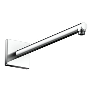 hansgrohe Brausearm 390mm, eckig, brushed black chrome