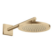 hansgrohe Brausearm 390mm, eckig, brushed bronze-2