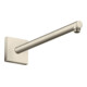 hansgrohe Brausearm 390mm, eckig, brushed nickel-1