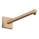 hansgrohe Brausearm 390mm, eckig, brushed red gold-1