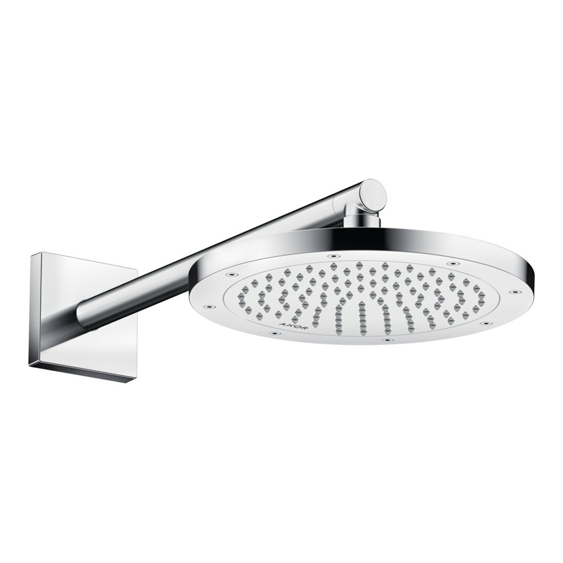 hansgrohe Brausearm 390mm, eckig, chrom