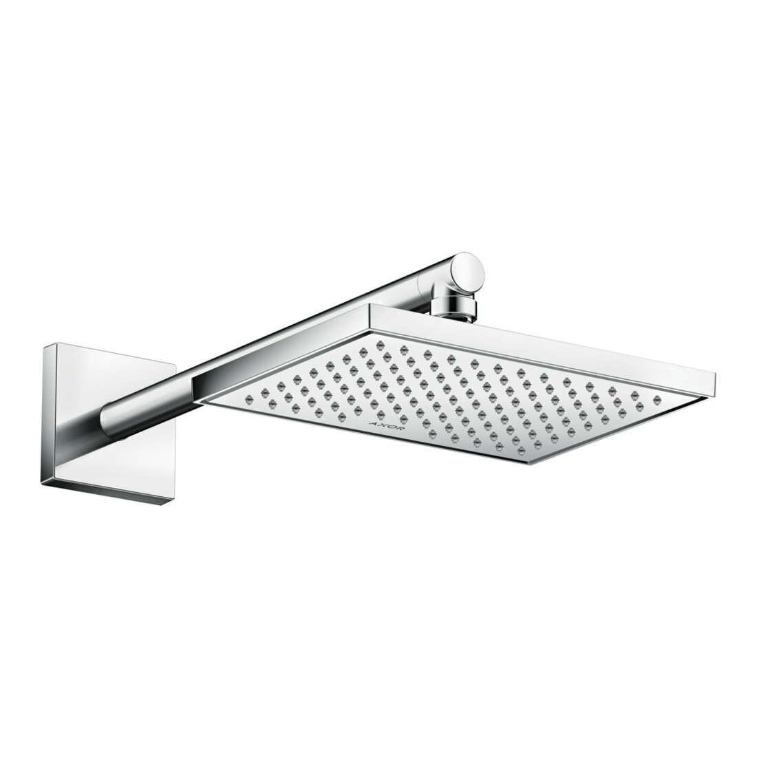 hansgrohe Brausearm 390mm, eckig, chrom