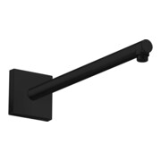 hansgrohe Brausearm 390mm, eckig, mattschwarz