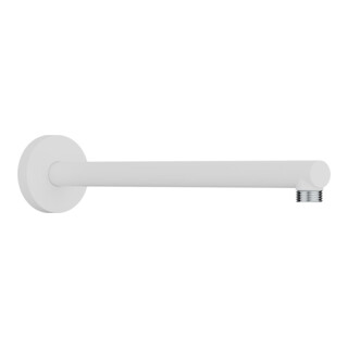 hansgrohe Brausearm 390mm, mattweiß